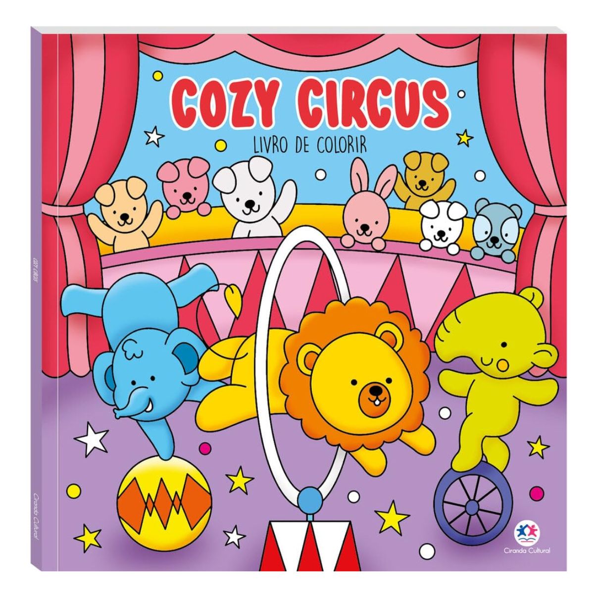 Livro Cozy Circus Bobbie Goods - Para Colorir / Relaxar / Atividades - Ciranda Cultural Livro Cozy Circus Bobbie Goods - Para Colorir / Relaxar / Atividades - Ciranda Cultural
